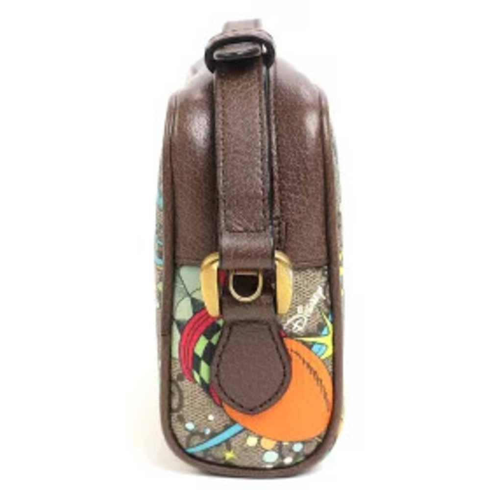 Gucci Disney Donald Duck Bag GG Supreme Beige Ebony Crossbody - Picture 4 of 13